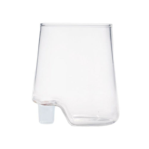 42 Cl Zafferano Gamba De Vero Bicchiere Acqua Tacco Colorato In Vetro Borosilicato Set 6 Pezzi