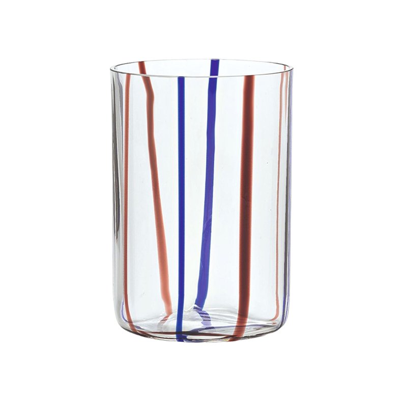 35 Cl Zafferano Tirache Bicchiere Acqua In Vetro Borosilicato Set 6 Pezzi