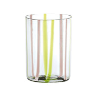 35 Cl Zafferano Tirache Bicchiere Acqua In Vetro Borosilicato Set 6 Pezzi