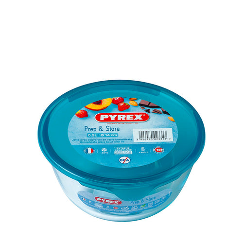 Pyrex Prep And Store Coppa Multiuso Con Coperchio In Vetro Borosilicato