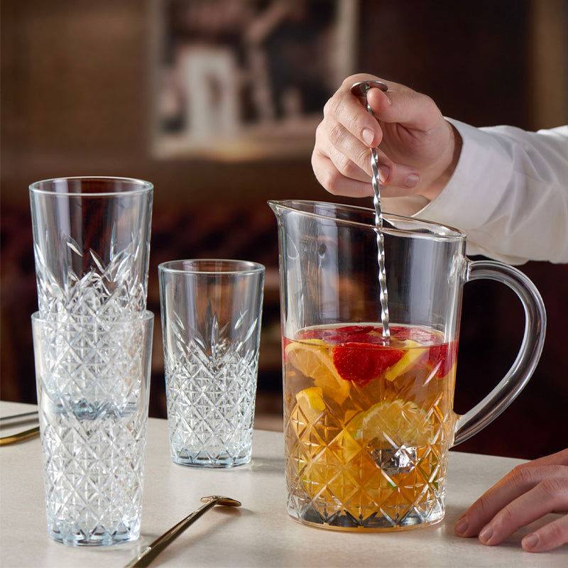 47 Cl Pasabahce Timeless Bicchiere Cocktail In Vetro Temperato Set 6 Pezzi