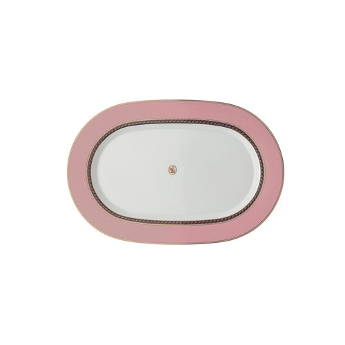 36.2 x 24.2 cm - Swarovski x Rosenthal Signum Piatto Portata In Porcellana
