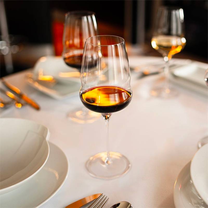 60 9 Cl Stolzle Lausitz Cocoon Calice Vino Rosso In Vetro Set 6 Pezzi