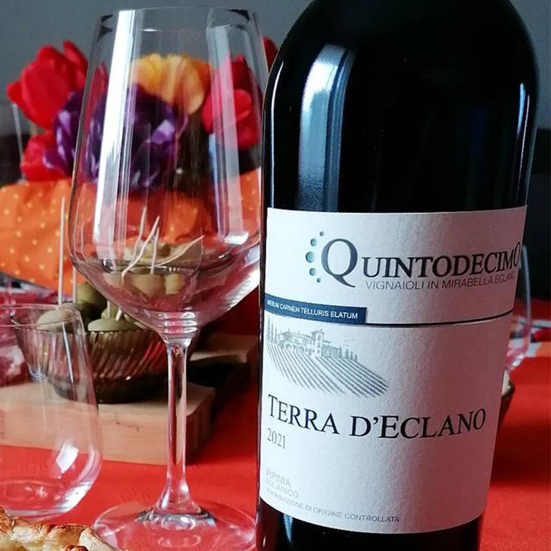 Terra D Eclano Irpinia Doc 2021 Cantina Quintodecimo