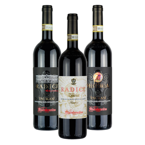 Radici E Storia Taurasi Docg 2016 2018 Cantine Mastroberardino Set 3 Bottiglie