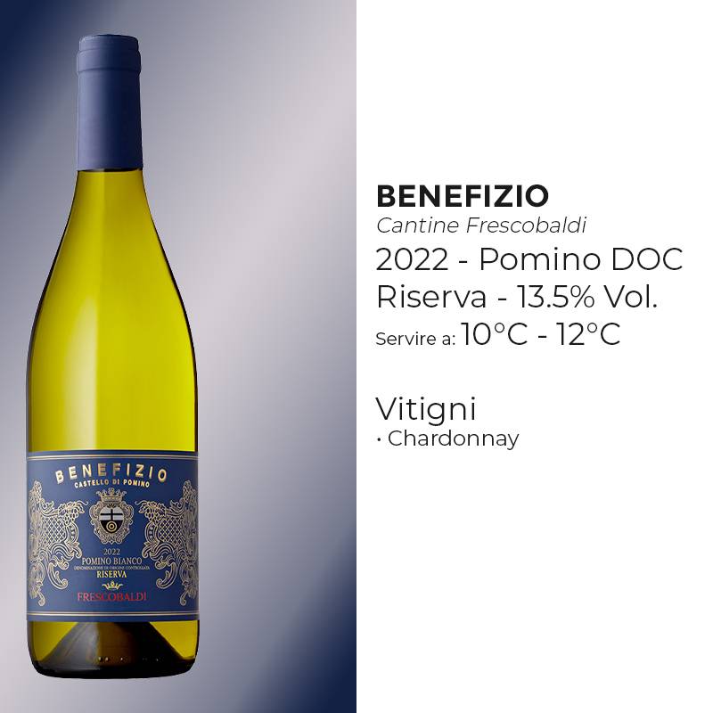 Benefizio Pomino Doc 2022 Cantina Frescobaldi