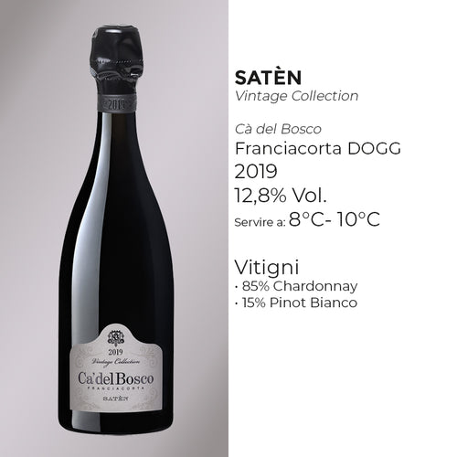 Saten Vintage Franciacorta Docg 2019 Ca Del Bosco