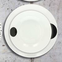 Tognana Metropolis Graphic Servizio Piatti In Porcellana Set 18 Pz