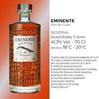 Eminente Rum Riserva 7 Anni Eminente Ron De Cuba
