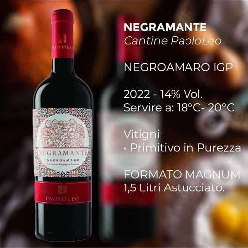 Negramante Salento Igt 2020 Cantina Paololeo
