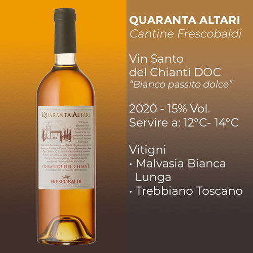 Quaranta Altari Vin Santo Del Chianti Doc 2020 Cantina Frescobaldi