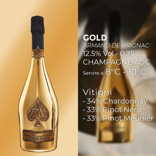Gold Champagne Aoc Armand De Brignac