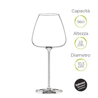 56 Cl Italesse T Made 55 Calice Degustazione In Vetro Set 2 Pezzi