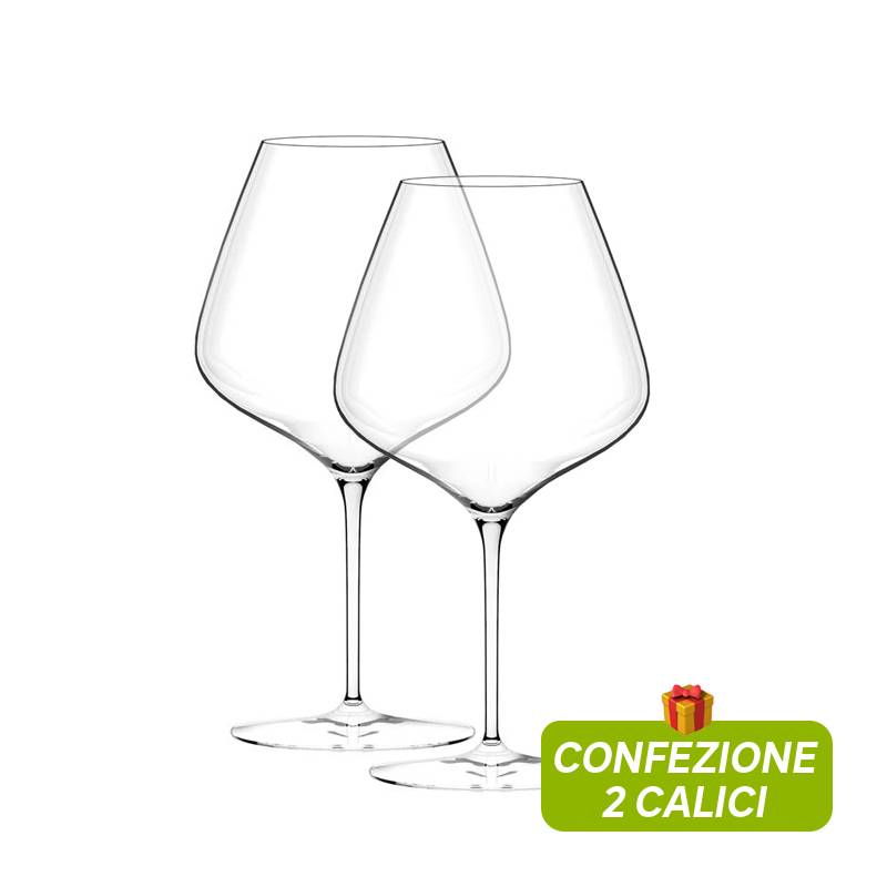 95 Cl Italesse Masterclass Xtreme Calice Degustazione In Vetro Set 2 Pezzi