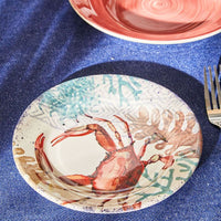 Tognana Vela Aquarium Servizio Piatti In Stoneware Set 18 Pz