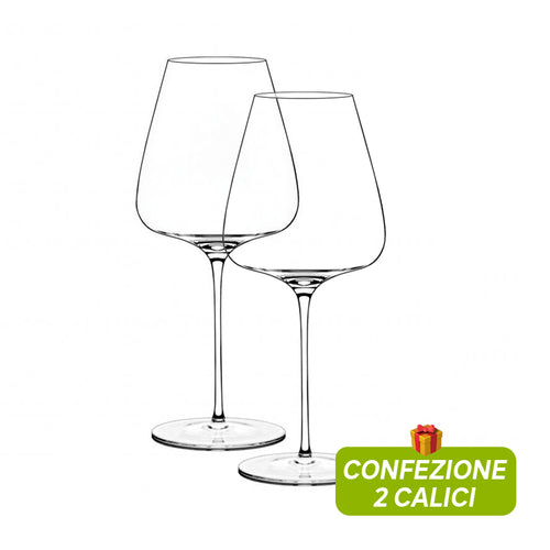 71 Cl Italesse T Made 70 Calice Vino Rosso In Vetro Set 2 Pezzi