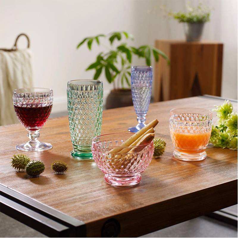 14 5 Cl Villeroy And Boch Boston Calice Flute In Vetro Set 4 Pezzi