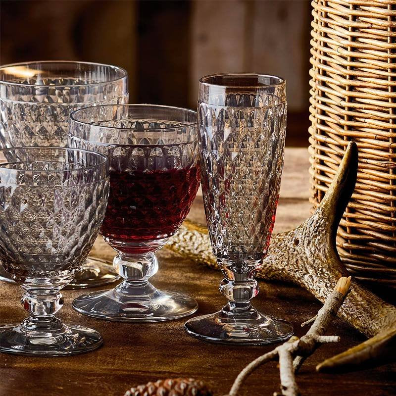 14 5 Cl Villeroy And Boch Boston Calice Flute In Vetro Set 4 Pezzi