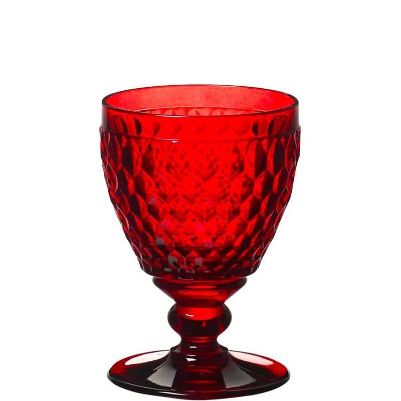 20 Cl Villeroy And Boch Boston Calice Vino Rosso In Vetro Set 4 Pezzi