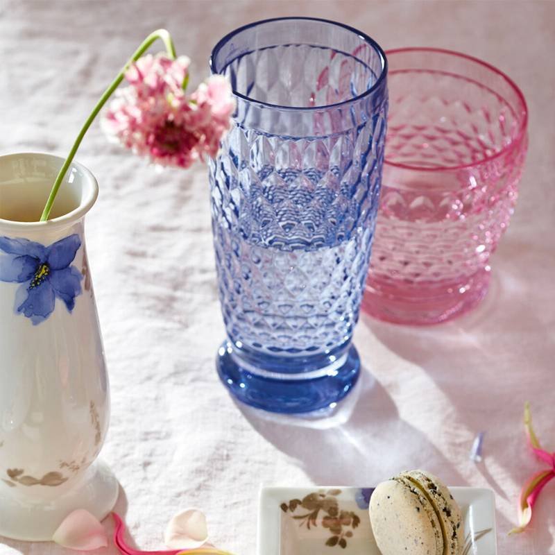 30 Cl Villeroy And Boch Boston Bicchiere Bibita In Vetro Set 4 Pezzi