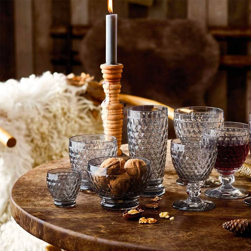 30 Cl Villeroy And Boch Boston Bicchiere Bibita In Vetro Set 4 Pezzi