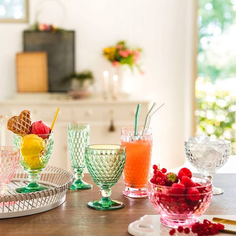 30 Cl Villeroy And Boch Boston Bicchiere Bibita In Vetro Set 4 Pezzi