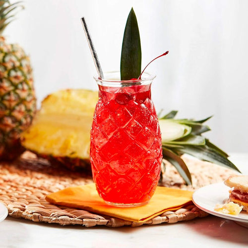 53 Cl Onis Tiki Bicchiere Bibita In Vetro Set 12 Pezzi