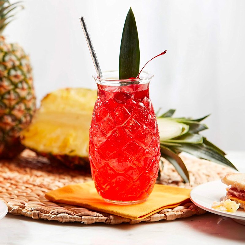 53 Cl Onis Tiki Bicchiere Bibita In Vetro Set 12 Pezzi