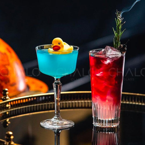 25 Cl Onis Spksy Calice Cocktail In Vetro Set 6 Pezzi