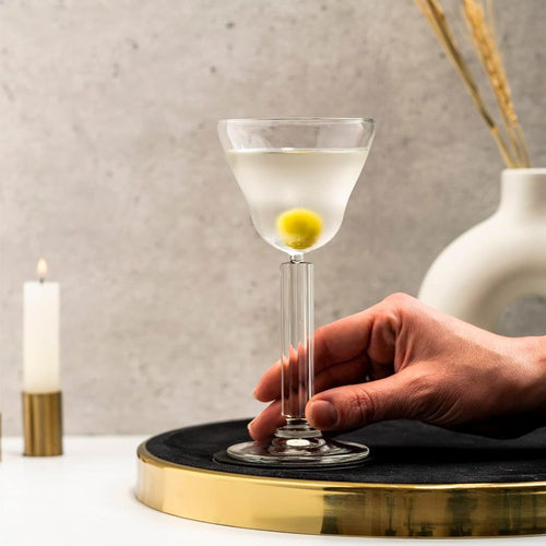 19 Cl Onis Modern America Bicchiere Martini In Vetro Set 6 Pezzi