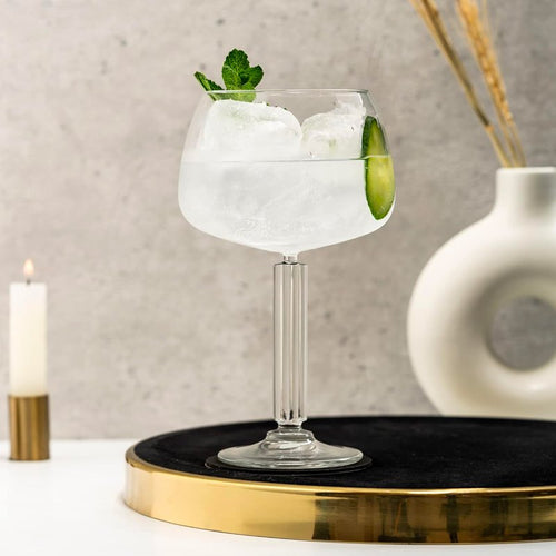59 Cl Onis Modern America Calice Gin Tonic In Vetro Set 6 Pezzi