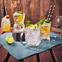 38 Cl Bormioli Rocco Bartender Bicchiere Cocktail In Vetro Set 6 Pezzi