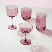 28 Cl Villeroy And Boch Like Bicchiere Acqua In Vetro Set 2 Pezzi