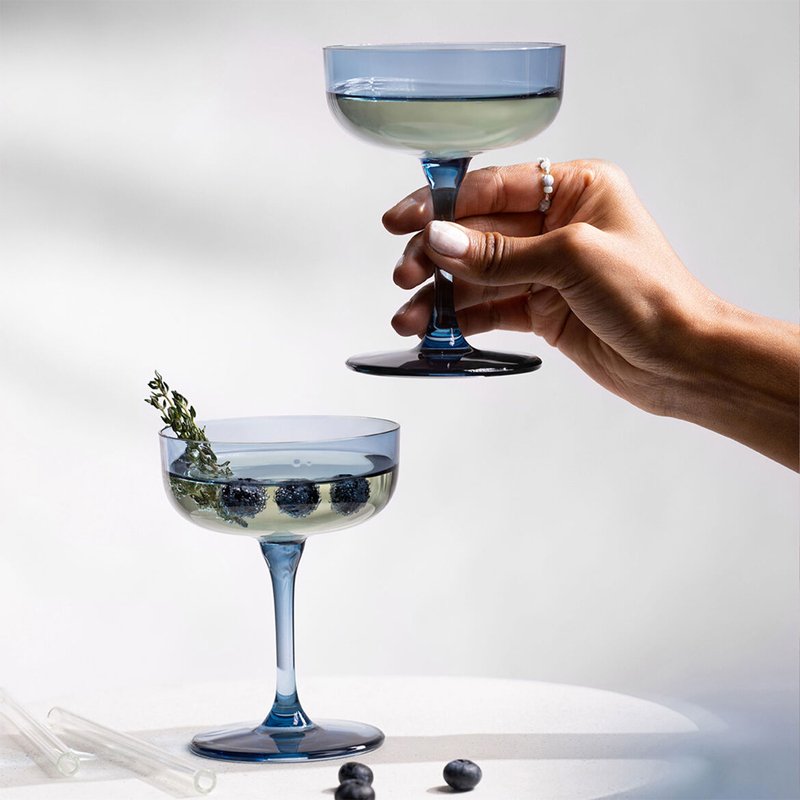 10 Cl Villeroy And Boch Like Coppa Champagne In Vetro Set 2 Pezzi