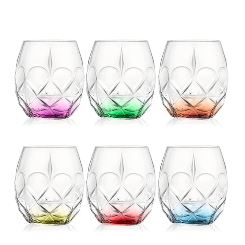 38 Cl Rcr Alkemist Bicchiere Bibita In Vetro Set 6 Pezzi