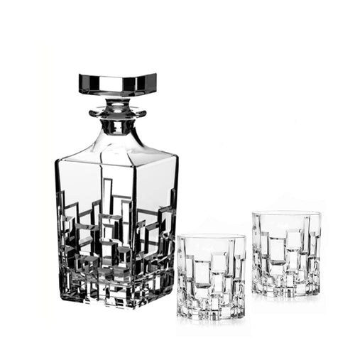 Rcr Etna Set Whisky In Vetro Set 7 Pezzi