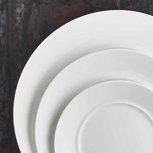 17 Cm Lioness Florence Piatto Pane In Porcellana Set 12 Pz