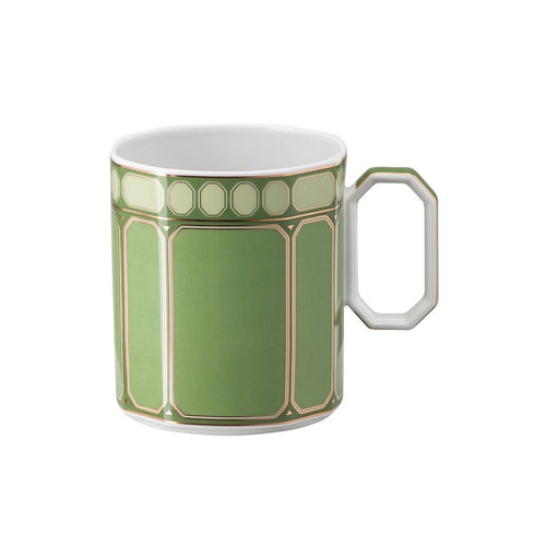39 cl - Swarovski x Rosenthal Signum Mug In Porcellana