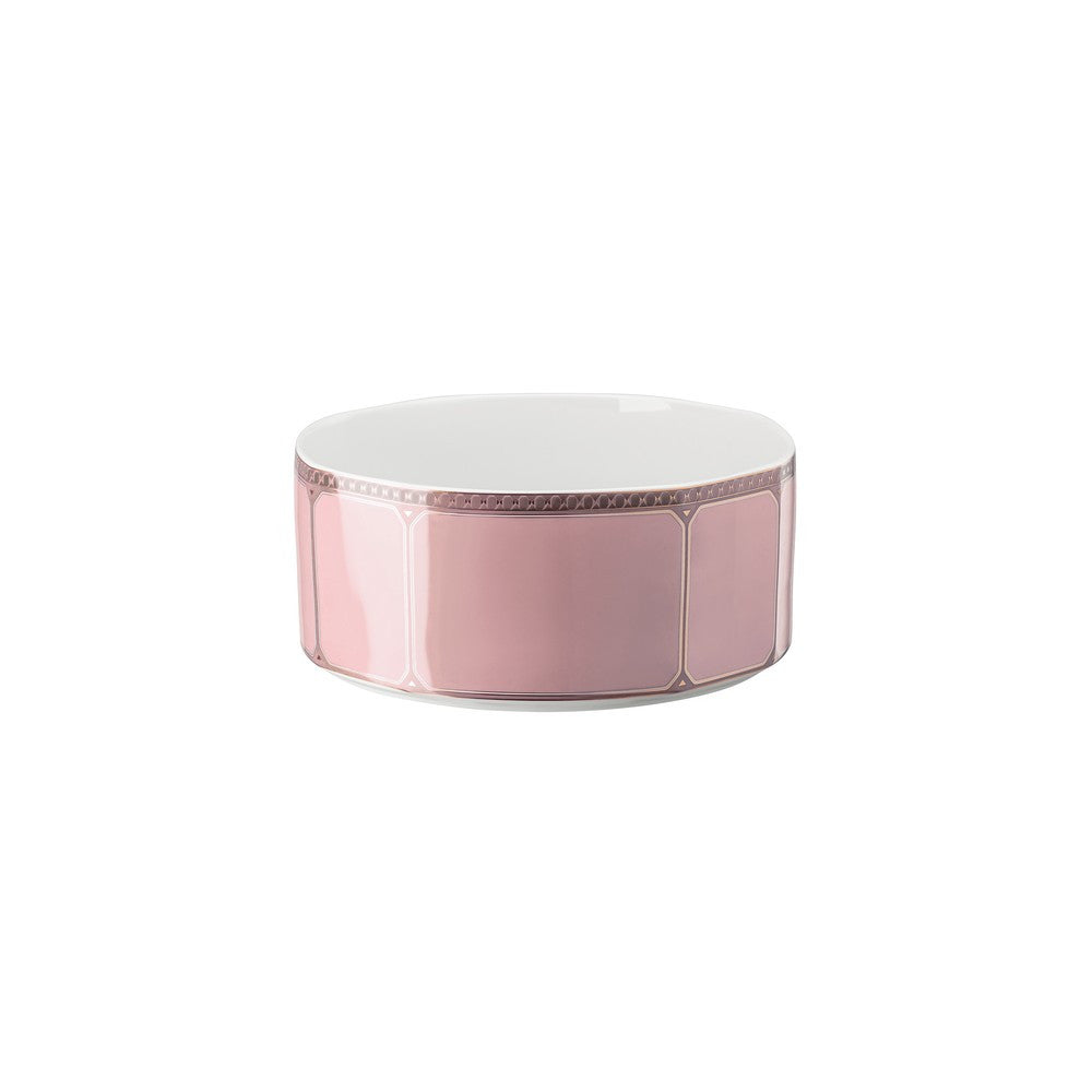 3.5 Lt - Swarovski x Rosenthal Signum Coppa Insalatiera In Porcellana