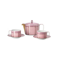 Swarovski x Rosenthal Signum Servizio Tè In Porcellana - Set 5 Pz