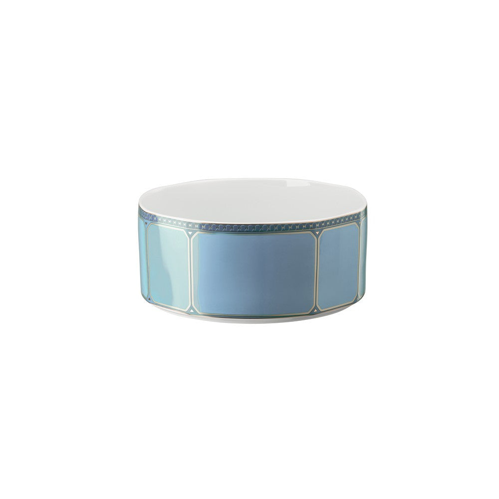 3.5 Lt - Swarovski x Rosenthal Signum Coppa Insalatiera In Porcellana