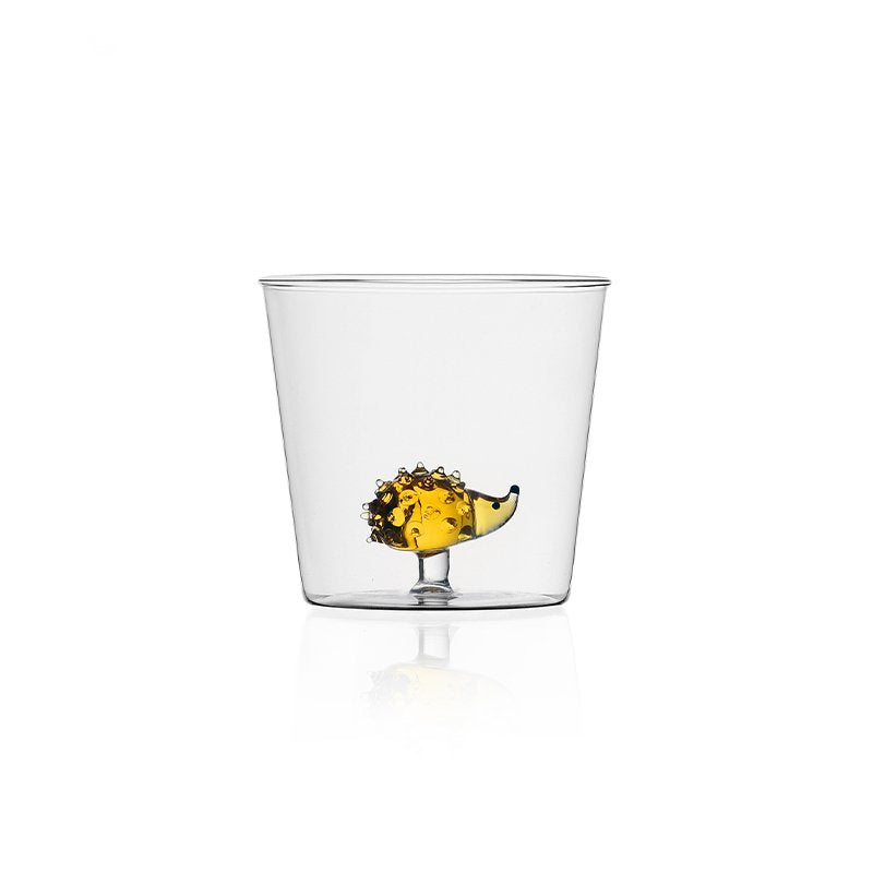 35 Cl Ichendorf Animal Farm Bicchiere Acqua In Vetro Borosilicato Set 6 Pezzi