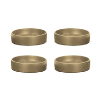 12 Cm Etna Coppetta In Porcellana Set 4 Pz