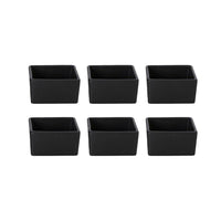 6X6 Cm Etna Coppetta In Porcellana Set 6 Pz