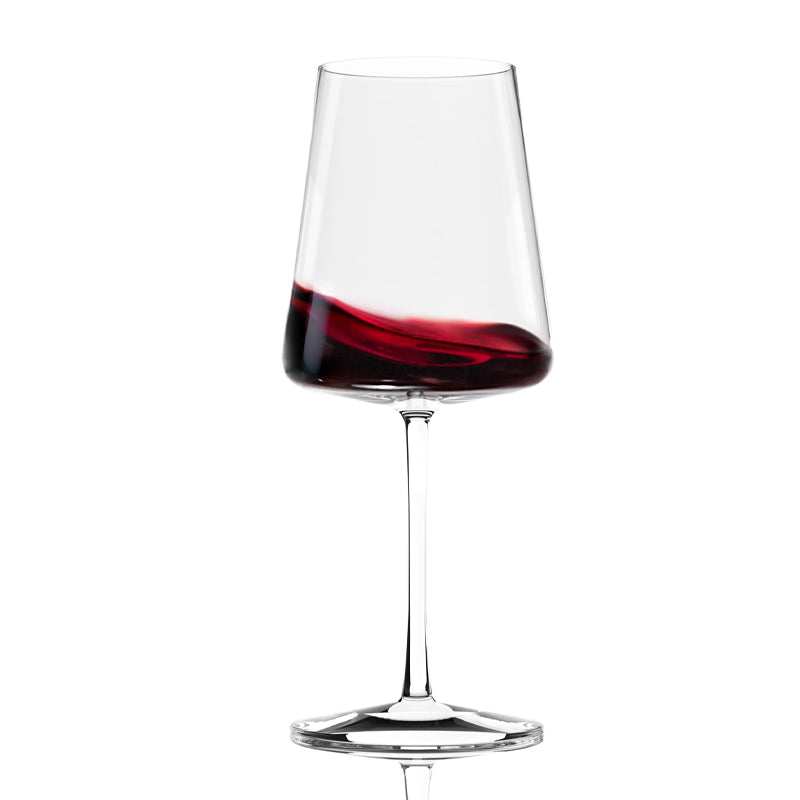 64 8 Cl Stolzle Lausitz Power Calice Vino Rosso Bordeaux In Vetro Set 6 Pezzi