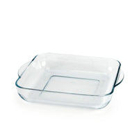 28X28 Cm Pasabahce Borcam Tegame Quadrato In Vetro Borosilicato