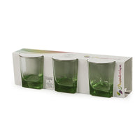 31 Cl Pasabahce Carre Bicchiere Acqua In Vetro Set 3 Pezzi