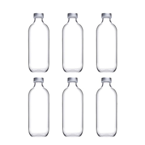 54 Cl Pasabahce Iconic Bottiglia Acqua In Vetro Set 6 Pezzi