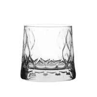 30 Cl Pasabahce Leafy Bicchiere Whisky In Vetro Set 4 Pezzi