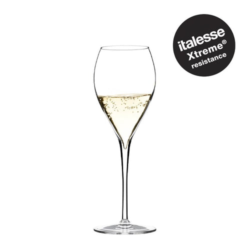33 Cl Italesse Prive Gran Cru Calice Flute In Vetro Set 6 Pezzi
